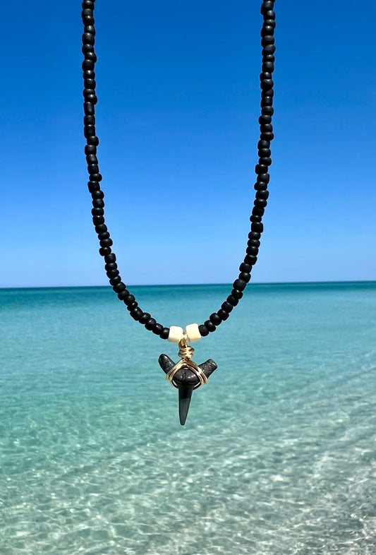 Shark tooth necklace