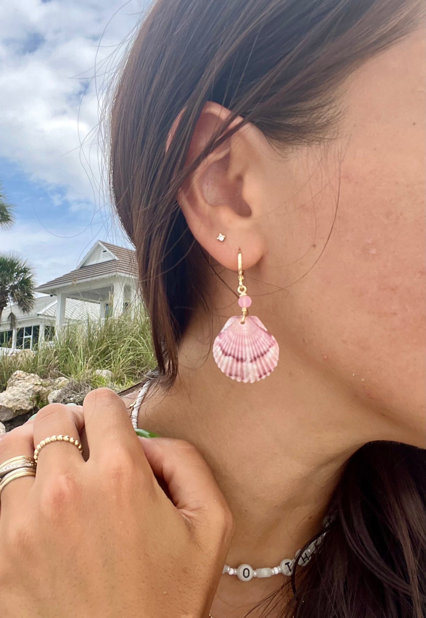 Scallop Shell Earrings