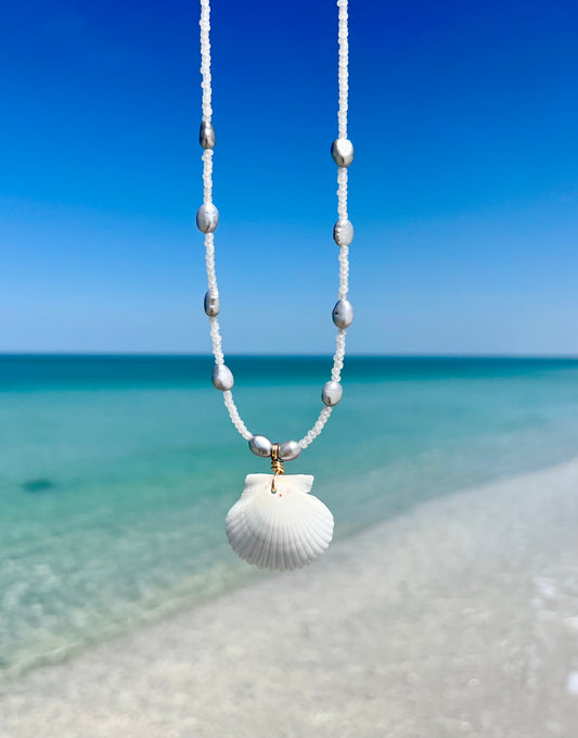 Scallop Shell Necklace