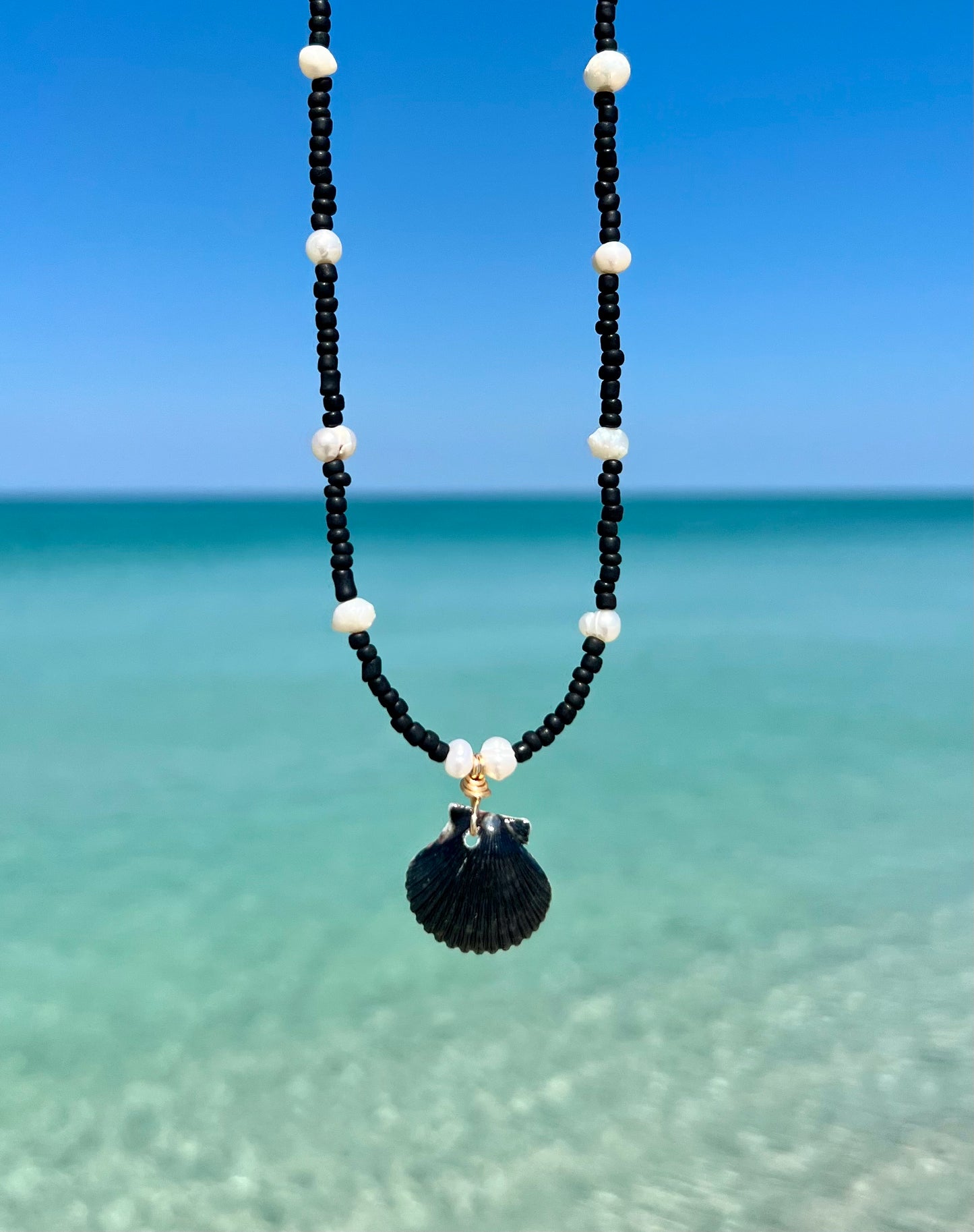 Beaded Shell Necklace