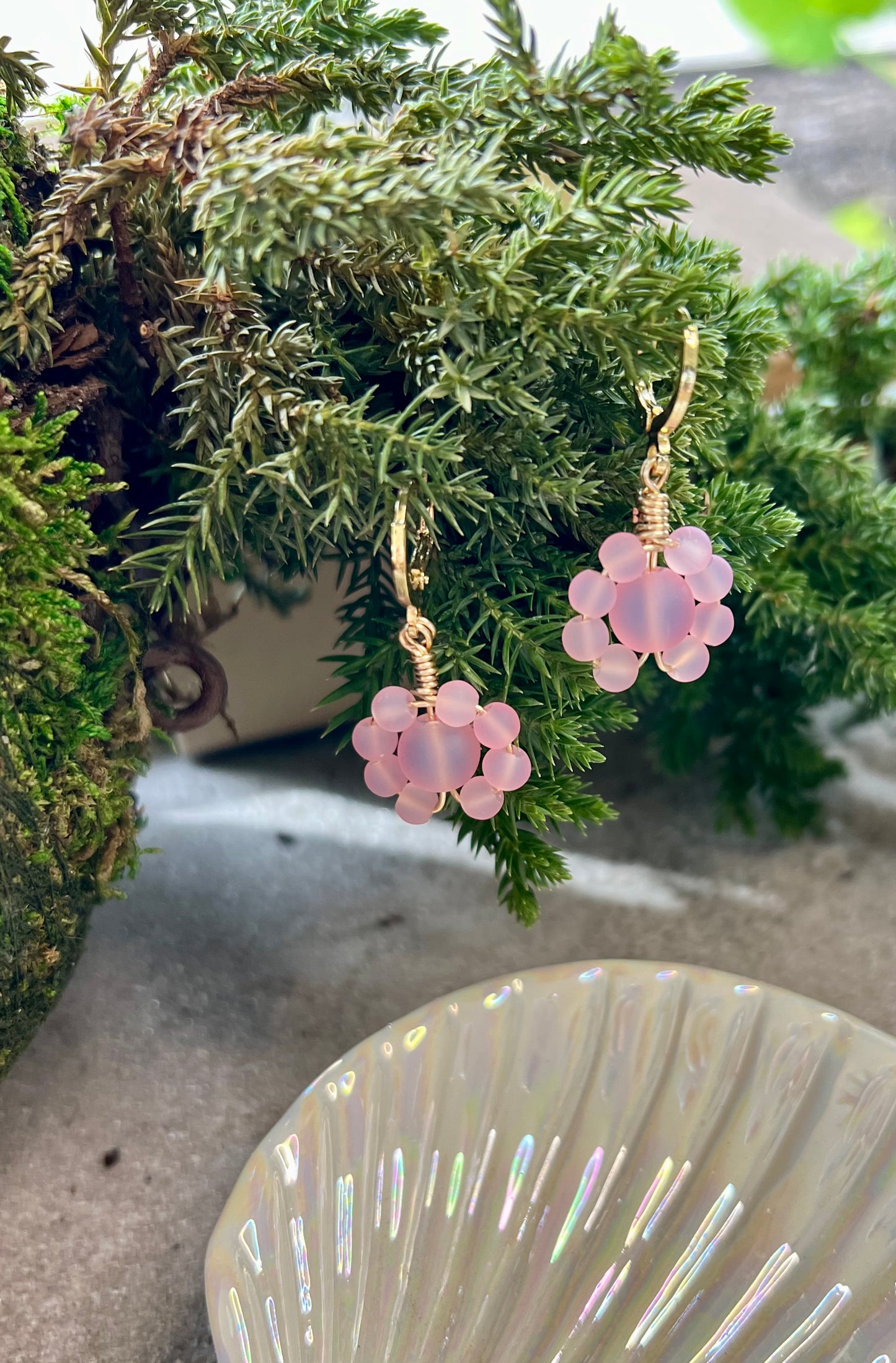 Beach Flower Earrings