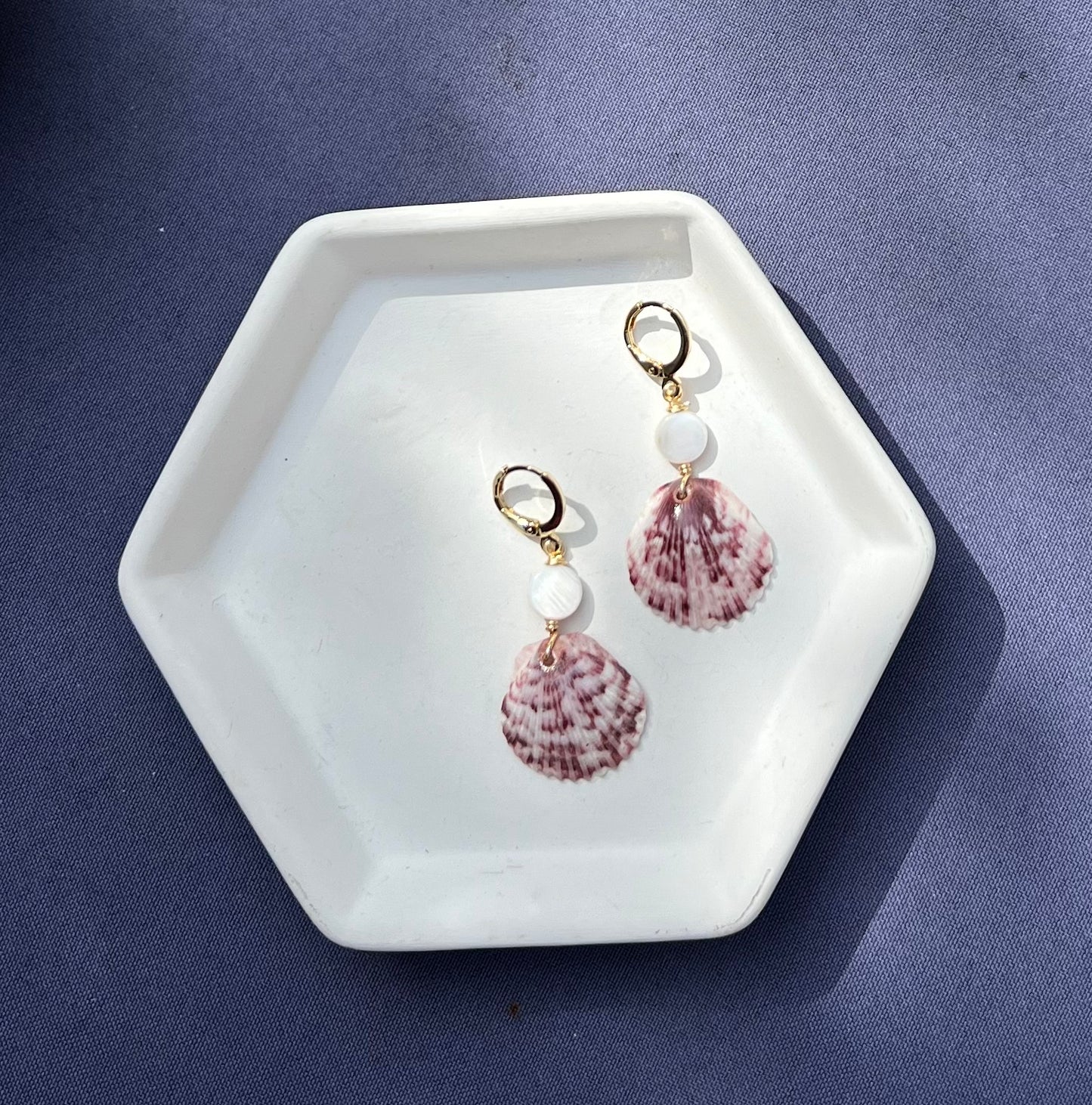 Scallop Shell Earrings