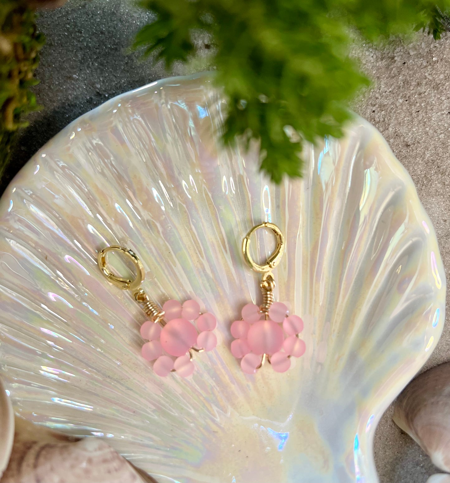 Beach Flower Earrings